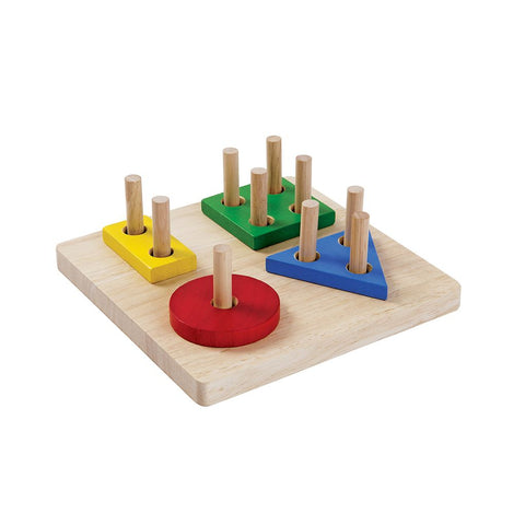 Plan Toys - Geometric Sorting Board
