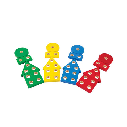 Plan Toys - Geometric Sorting Board