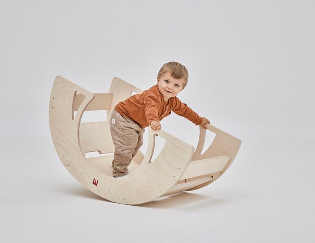 Bianconiglio kids - Dondo Tavolo + futon