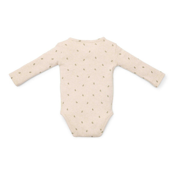 Little Dutch - Body Kimono Manica Lunga - Foglie Verdi