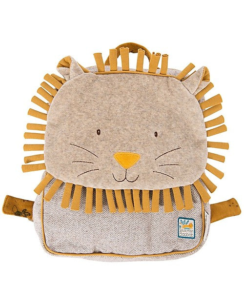 Moulin Roty - Weicher Rucksack Leone Paprika