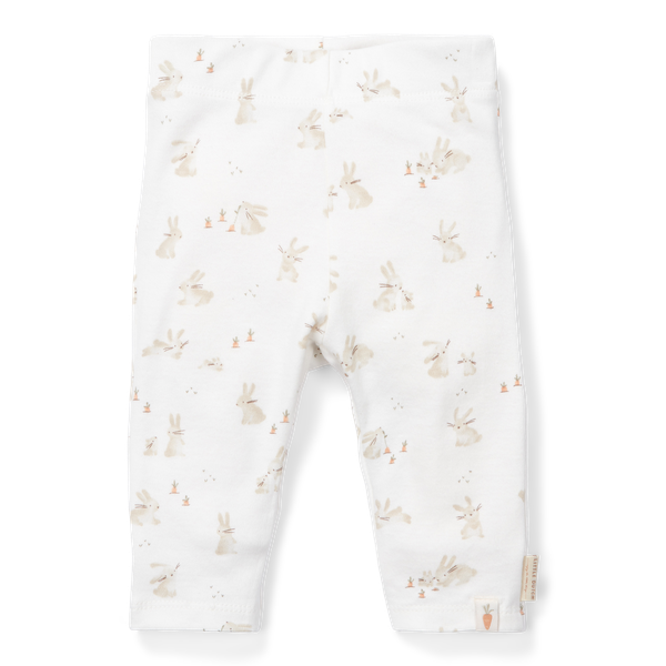 Little Dutch - Pantalone Off White Bunny