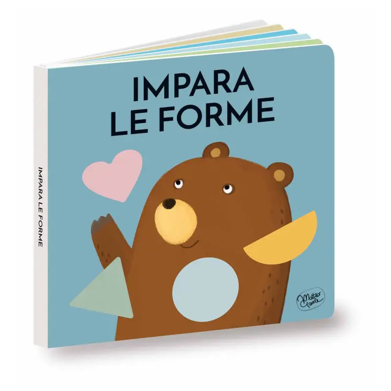 Sassi Junior - Cubo delle forme - giochi in legno + libro