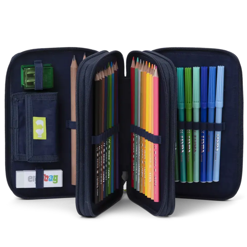 Ergobag - Astuccio Maxi 3 Scomparti