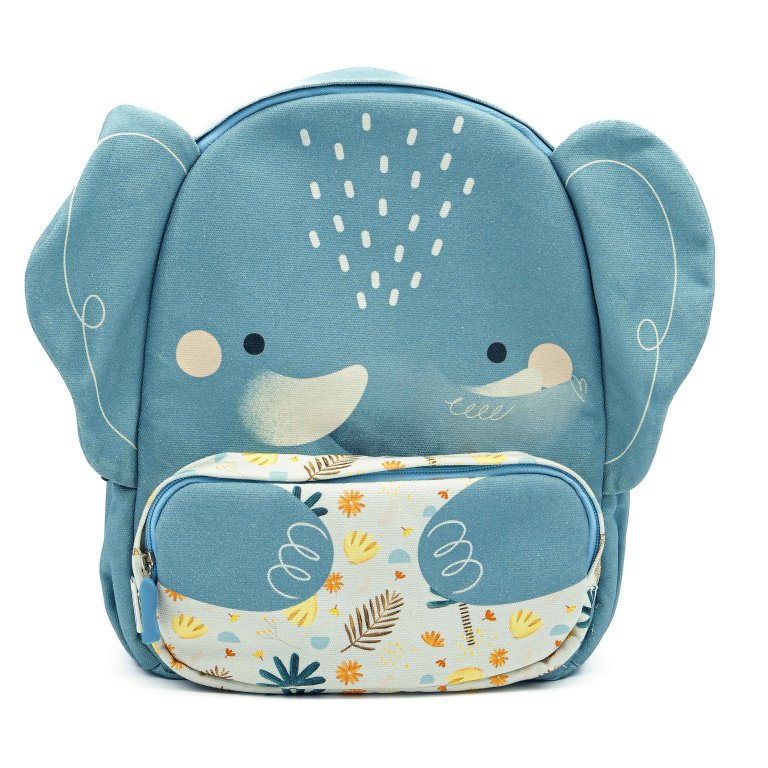 Sassi Junior - Zaino grande A4 - Elefante Chewy