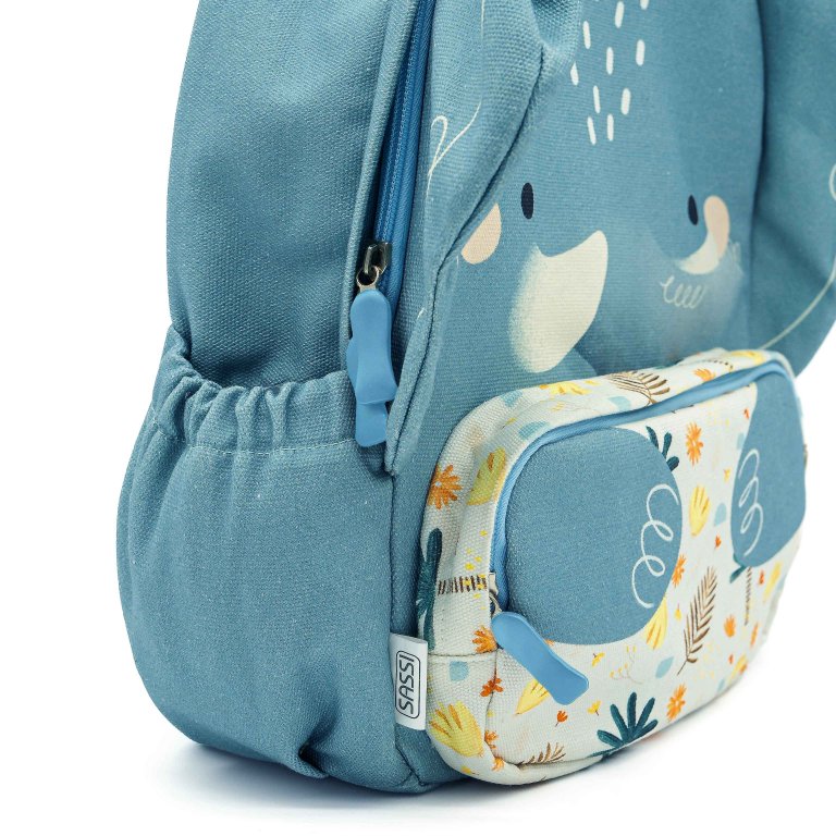 Sassi Junior - Zaino grande A4 - Elefante Chewy