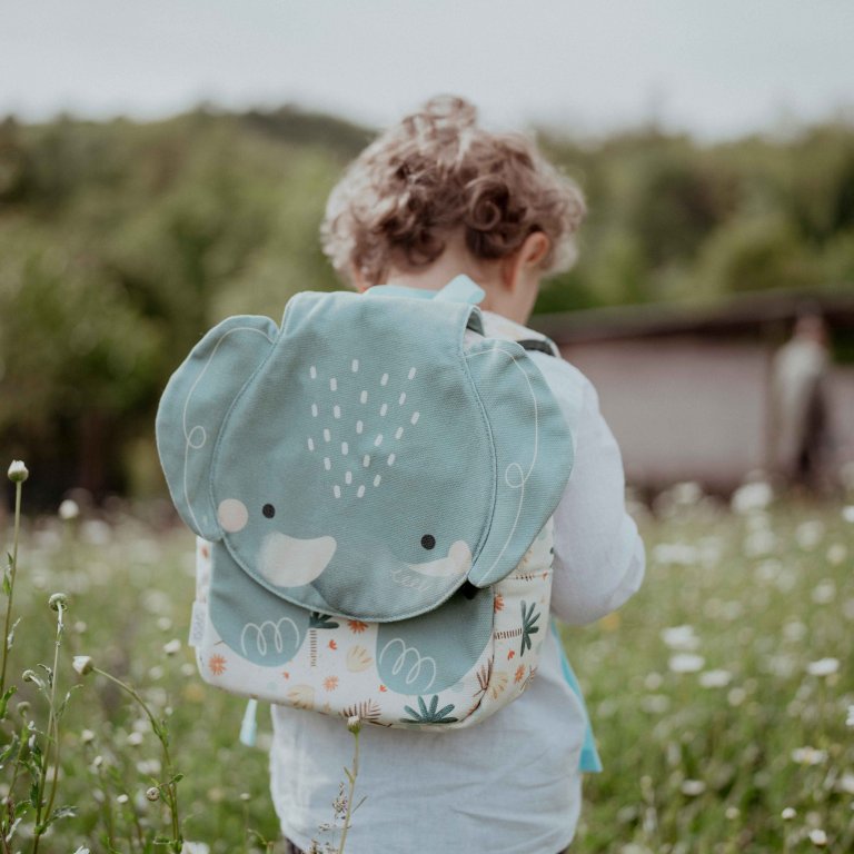 Sassi Junior - Zaino mini A5 - Elefante Chewy