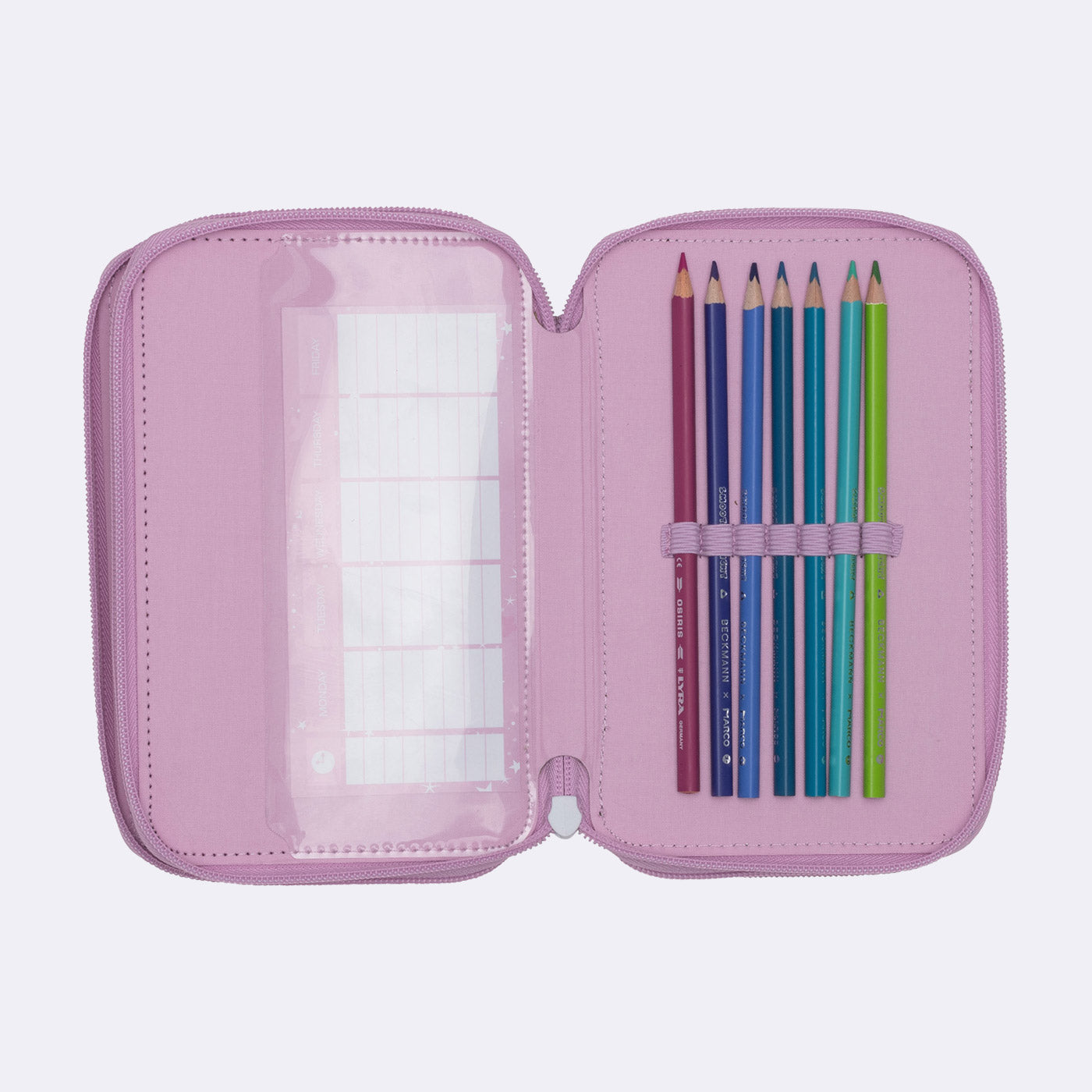 Beckmann - Astuccio 3 Scomparti Rosie