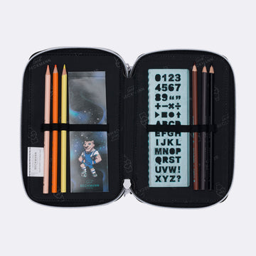 Beckmann - Astuccio 3 Scomparti Magic League