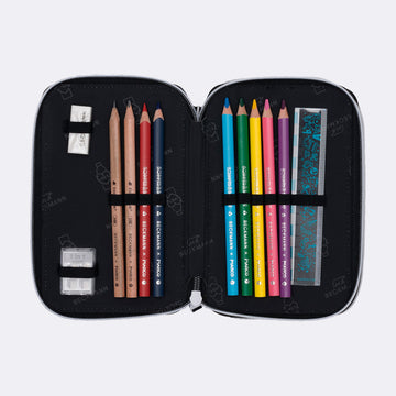 Beckmann - Astuccio 3 Scomparti Magic League
