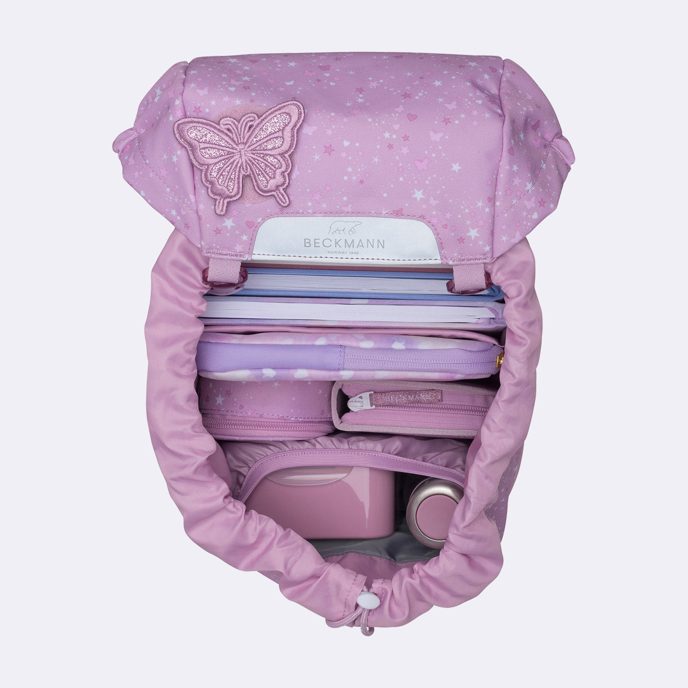 Beckmann - Zaino Scuola Classic, Rosie - 22L