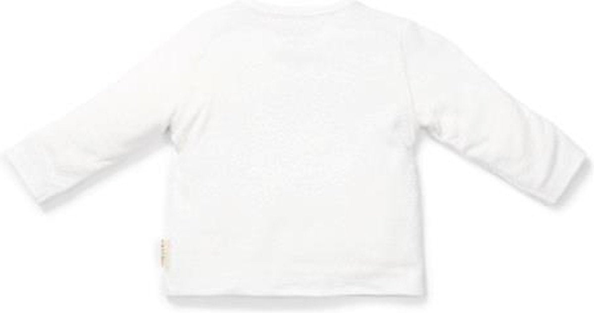 Little Dutch - T-shirt manica lunga Baby Bunny - Off White
