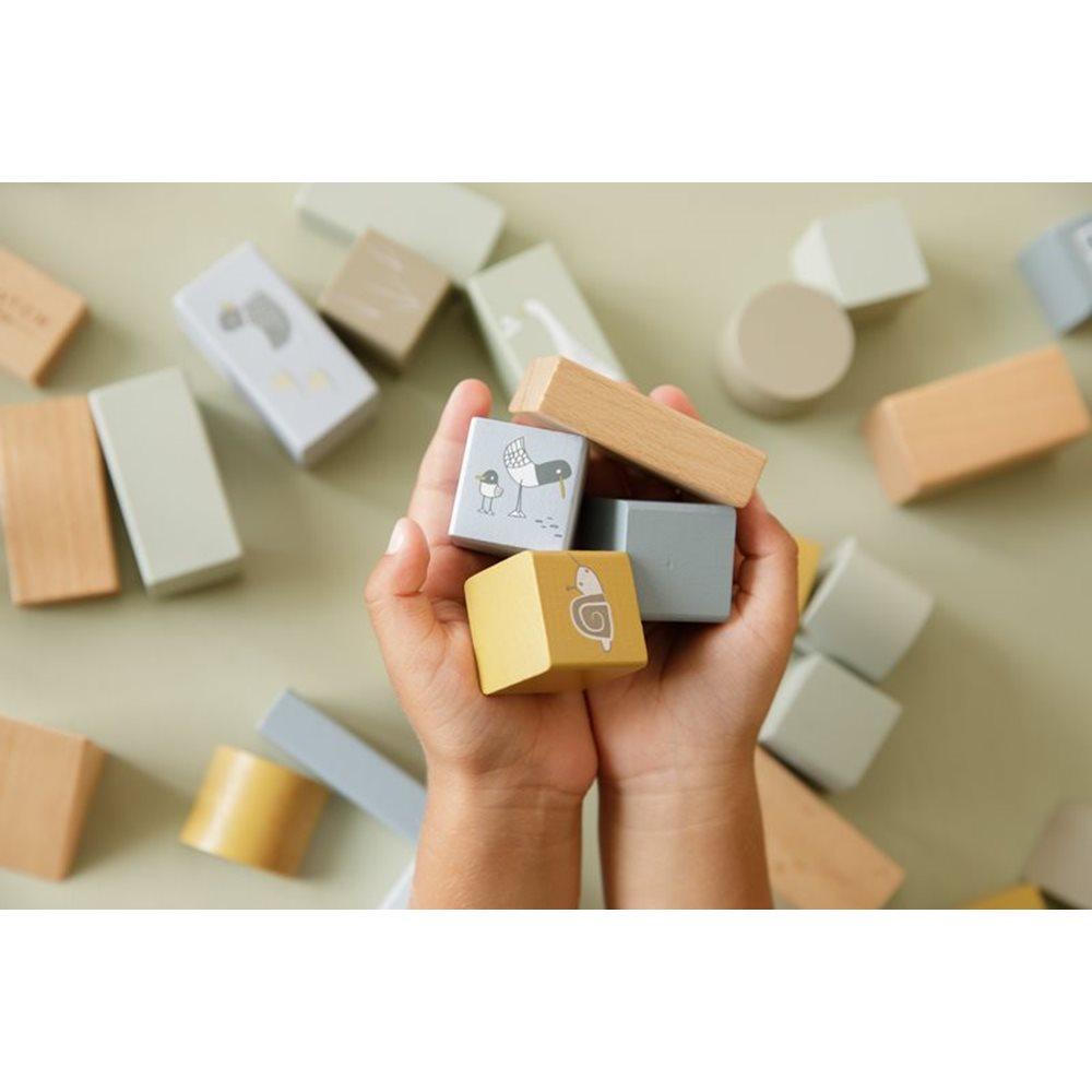 Little Dutch - Blocchi di costruzioni Blu - Nani&S di Enza Tramontana