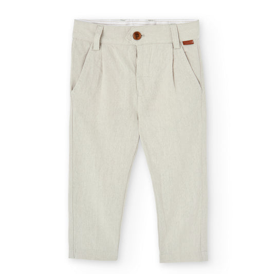 Boboli - Pantaloni di lino per bambino