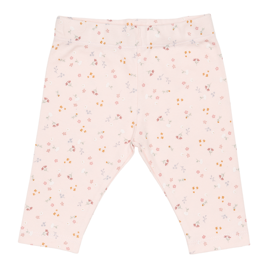 Pantalone lungo "Fiorellini rosa" 50/56