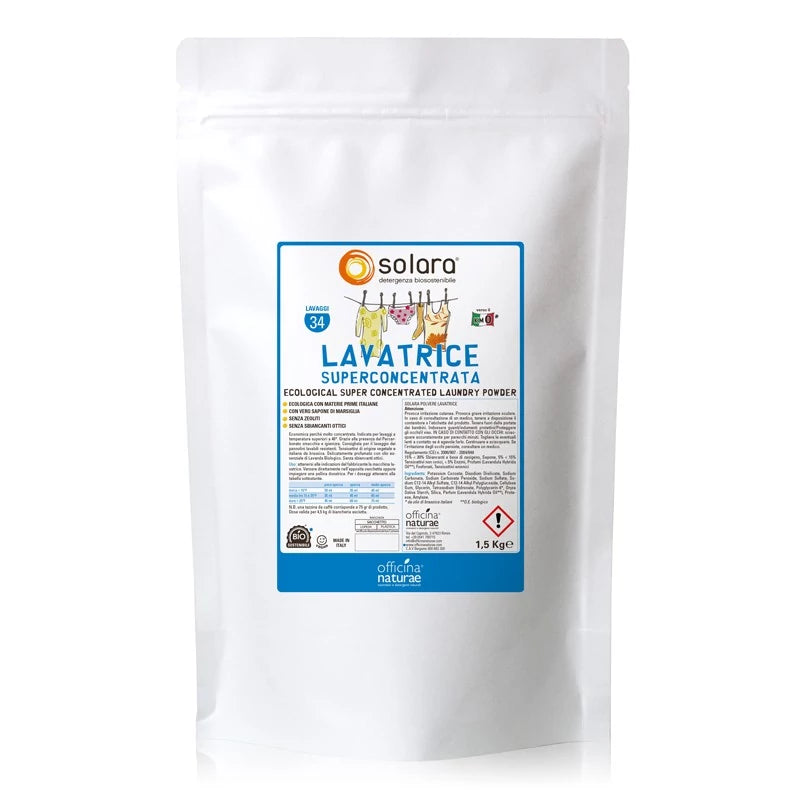 Solara - Konzentriertes ökologisches Waschpulver, 1 kg