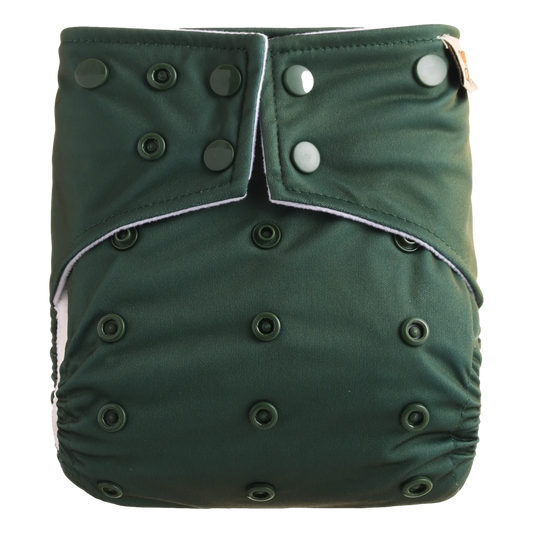 HAPPY BEAR - Pannolino pocket "verde"
