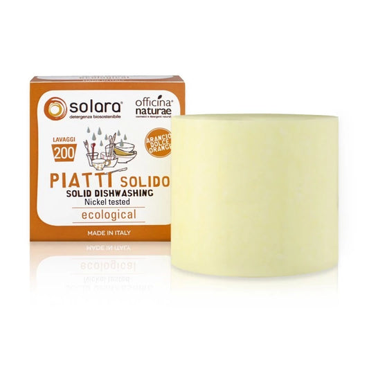 Solara - Detergente Piatti solido all'arancio dolce 180gr