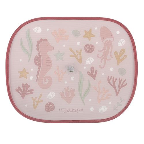 Little Dutch - Parasole per auto Rosa