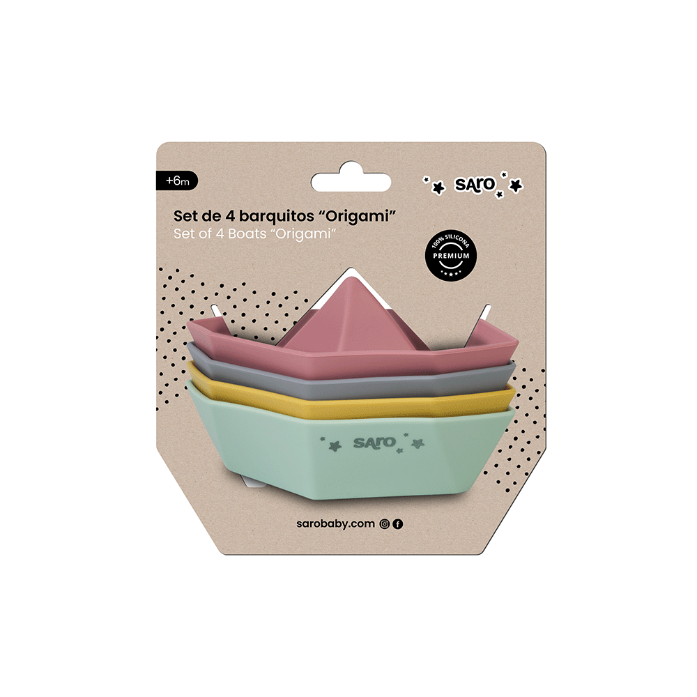 Saro baby - Set barchette origami