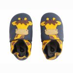 Bobux - Soft Sol Giraffe Navy