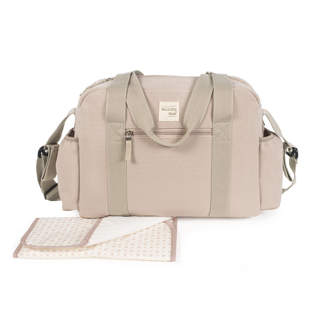 Walking Mam - Borsa Fasciatoio Eco Mum Apricot