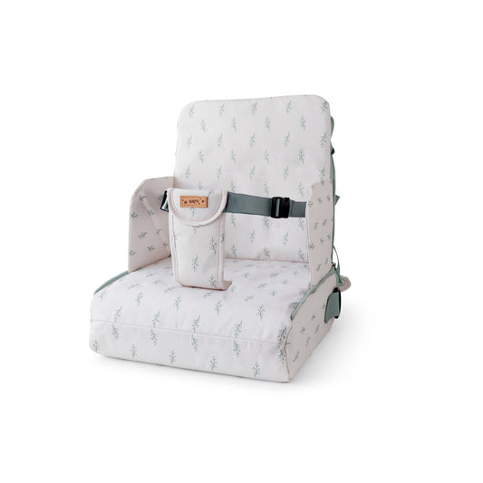 Saro baby - Sedia Rialzo portatile con scomparti