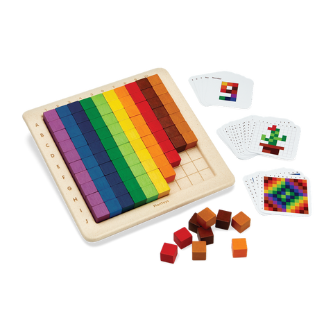 Plan Toys - 100 Cubi di conteggio