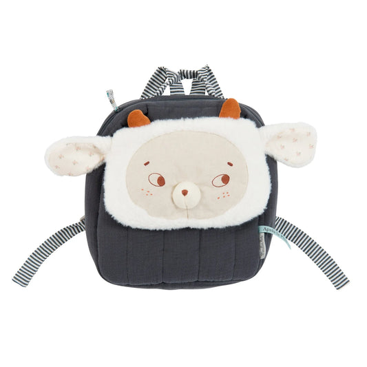 Moulin Roty – Weicher Nuage-Schaf-Rucksack