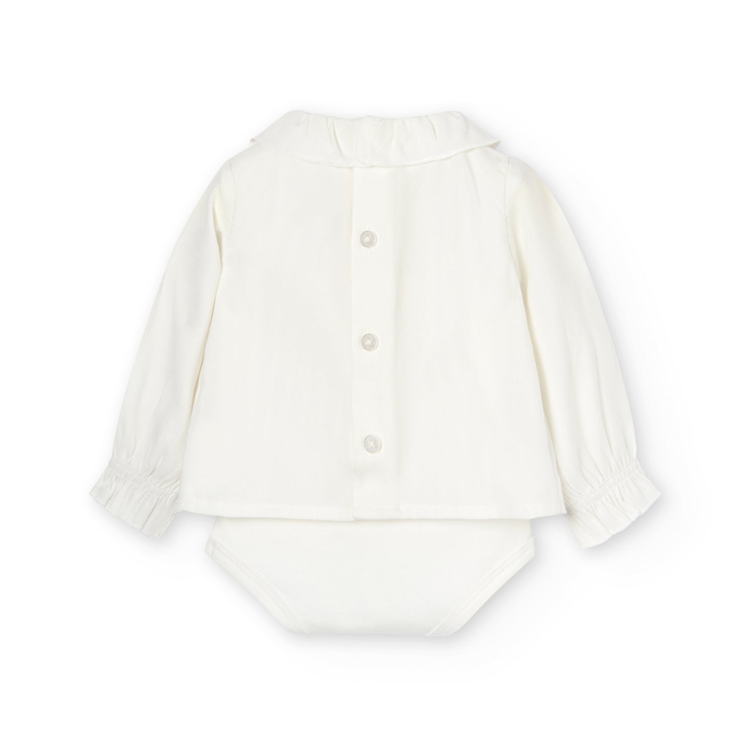 Boboli - Blusa bianca naturale