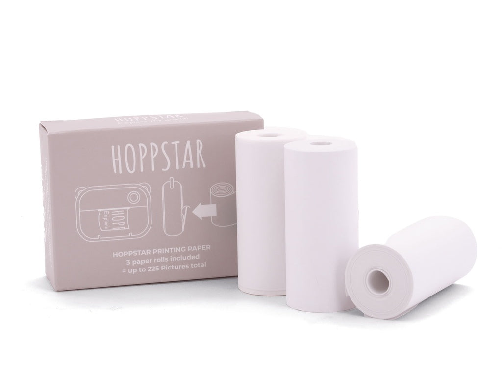 Hoppstar – Künstlerkamera-Papierrollen (1 Packung, 3 Rollen)