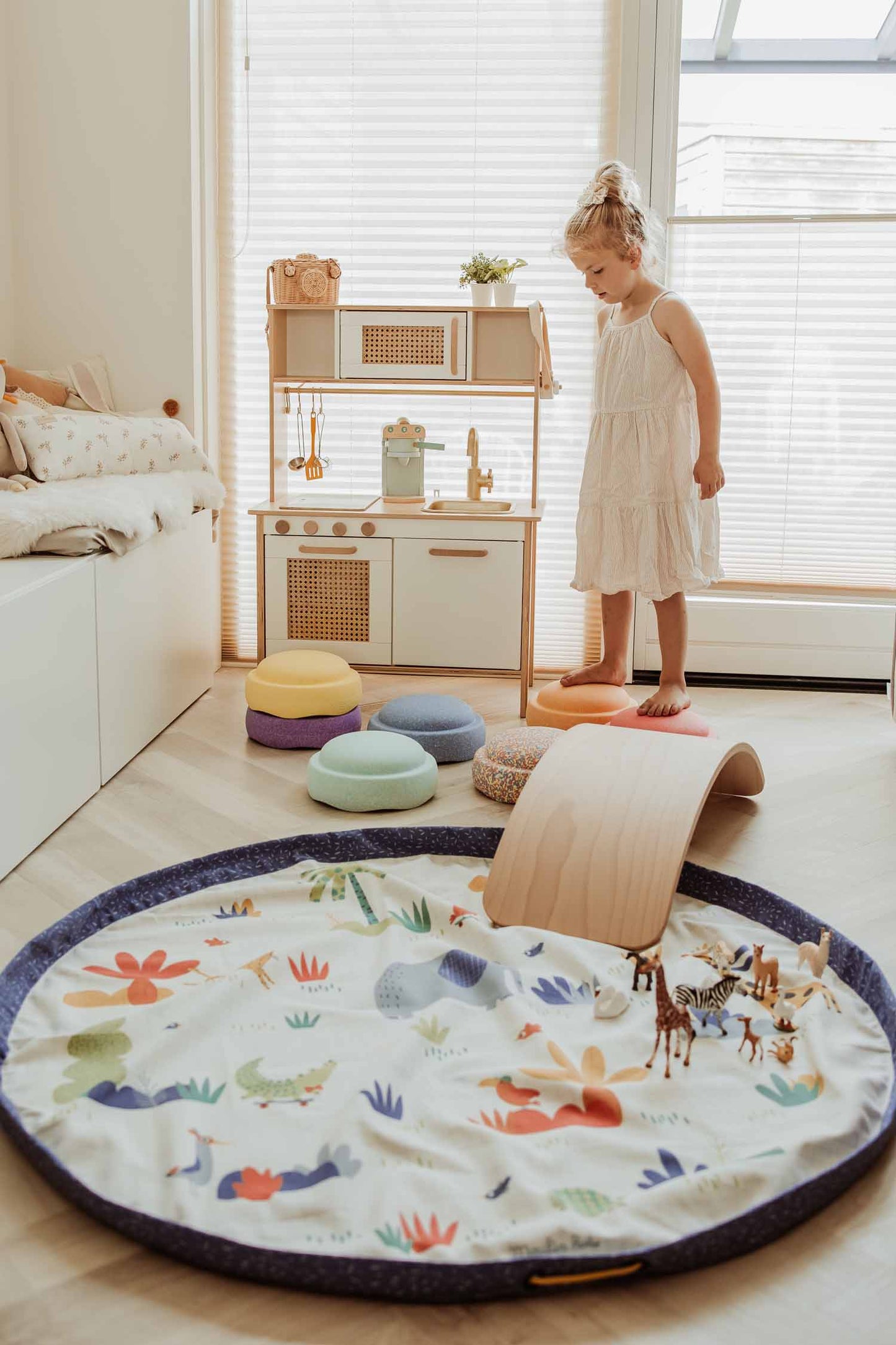 Play&amp;Go Soft x Moulin Roty – Spielzeugtasche und Matte 3 in 1 