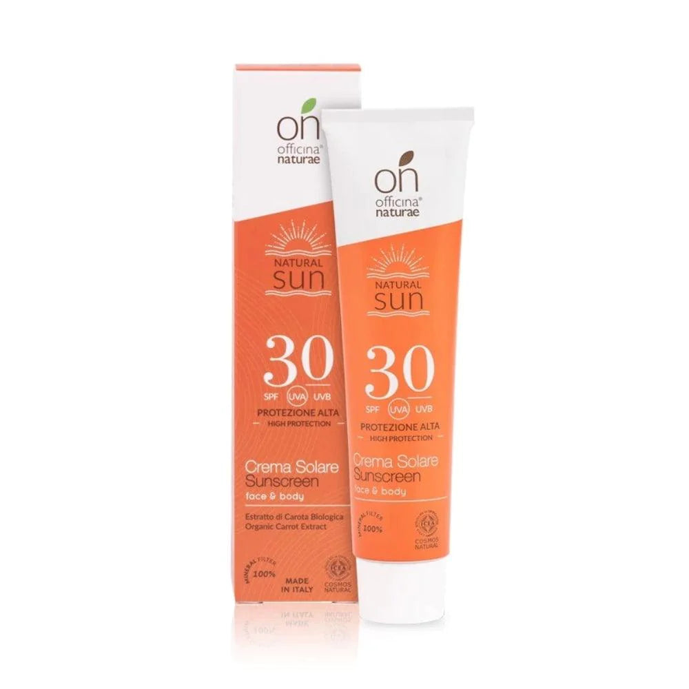 Officina Naturae - Crema Solare SPF 30 - viso e corpo - 75 ml