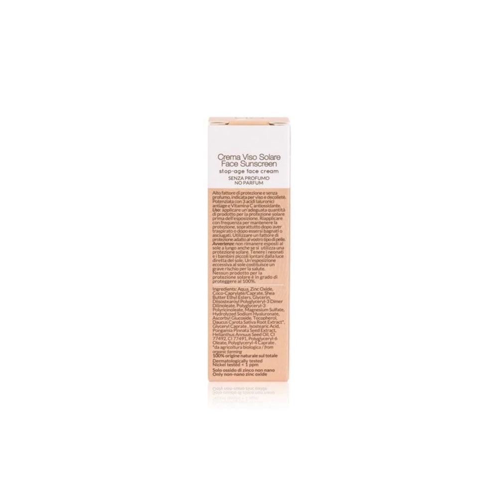 Officina Naturae - Crema Viso Solare SPF 50 - 30 ml