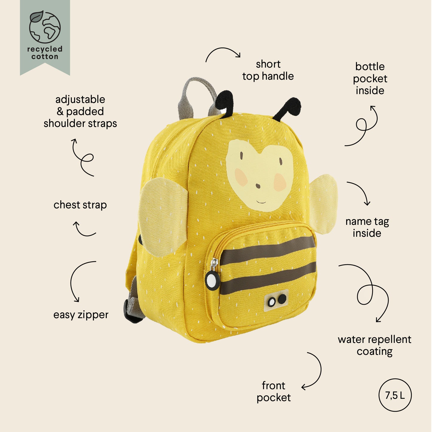 Trixie - Rucksack - Mrs. Bumblebee 