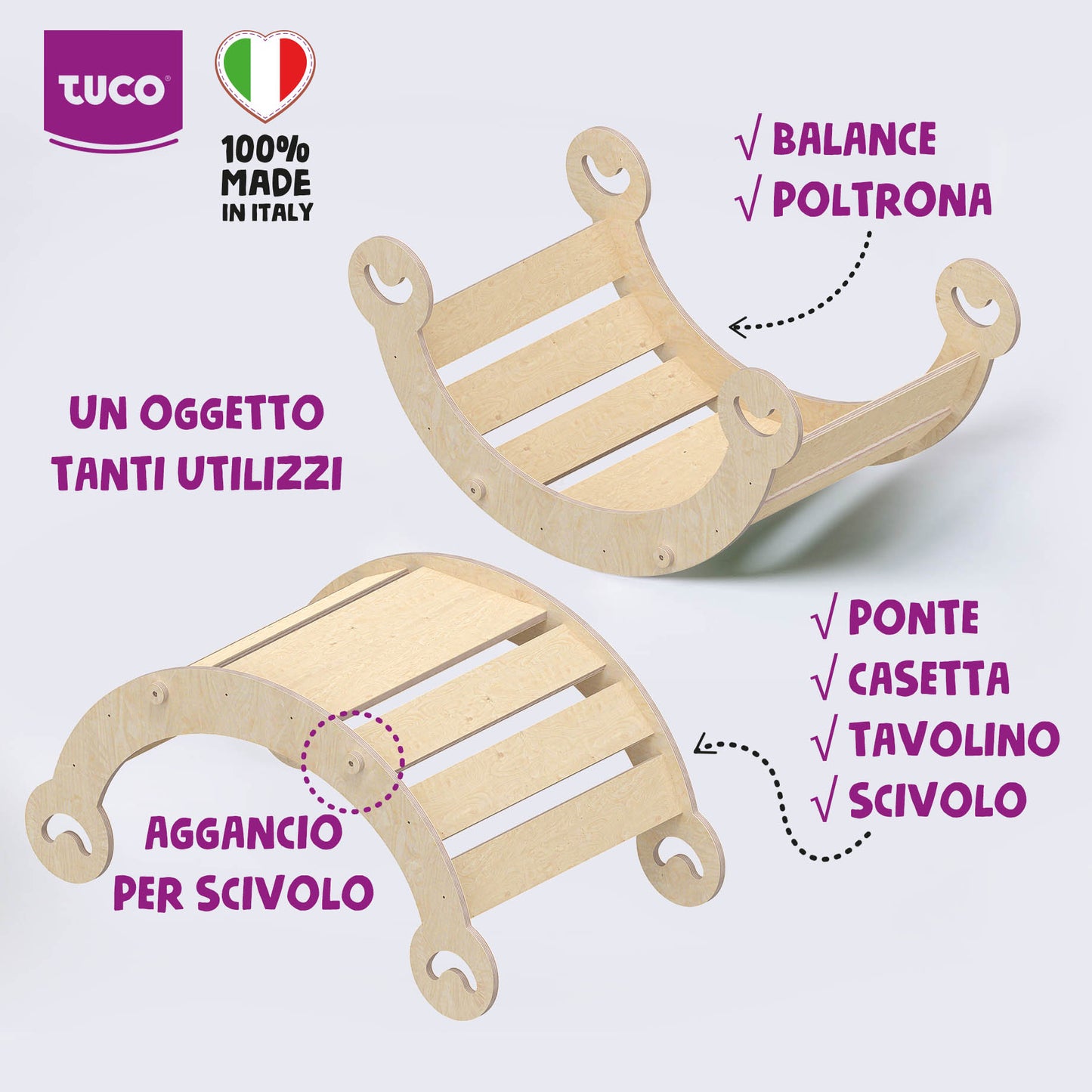 Tuco Toys - Balance e Bridge