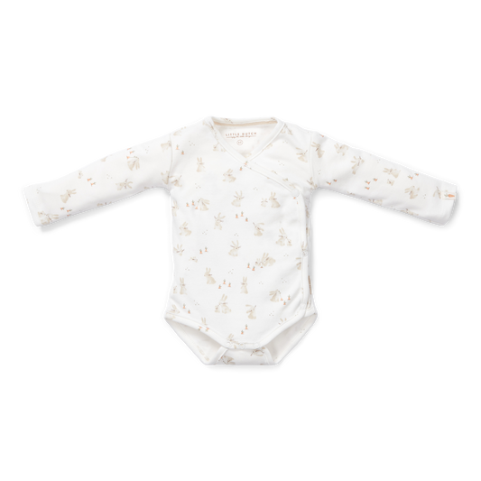 Little Dutch - Body Kimono Manica Lunga - Off White Bunny