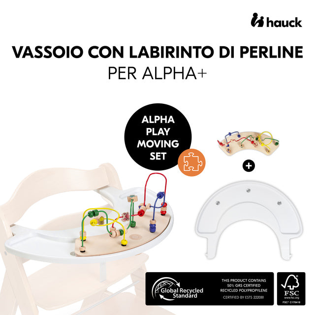 Hauck - Vassoio Play Set