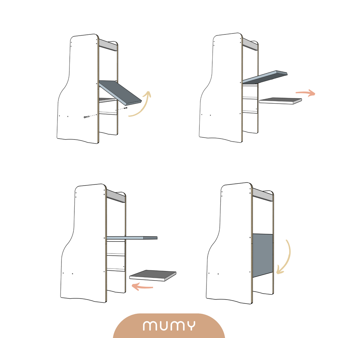 Mumy - Torre d'apprendimento EasyStep