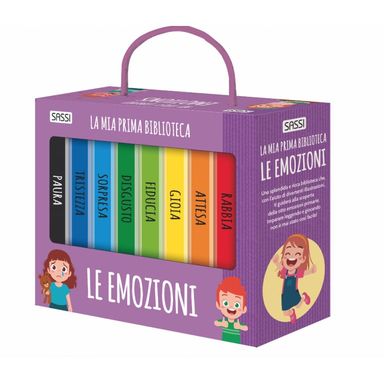 La mia prima biblioteca. Le emozioni - Mini enciclopedia