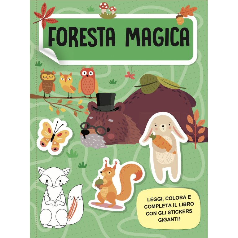 Mega box arts & crafts. Foresta Magica