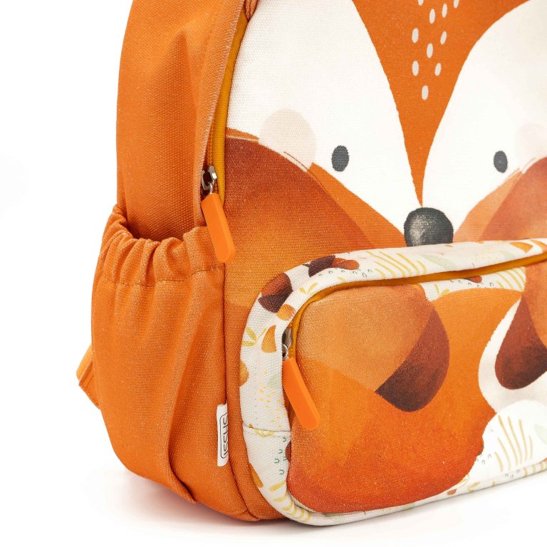 Sassi Junior - Zaino grande A4 - Volpe Crunchy