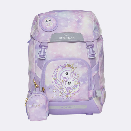 Beckmann - Zaino Scuola Classic, Unicorno - 22L