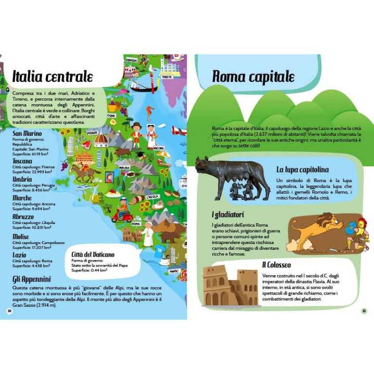 Reisen, lernen, erkunden: Italien – Buch und Puzzle 210 Teile