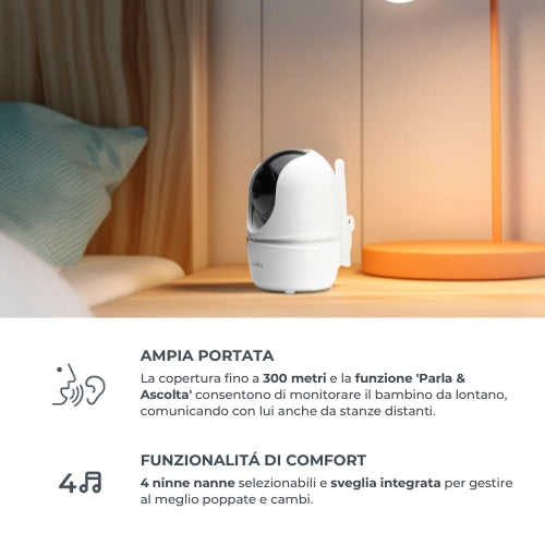 Nuvita - Baby Monitor Videovoice 360