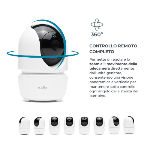 Nuvita - Baby Monitor Videovoice 360