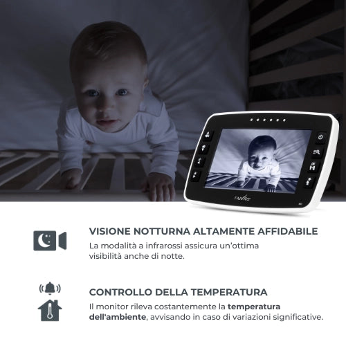 Nuvita - Baby Monitor Videovoice 360