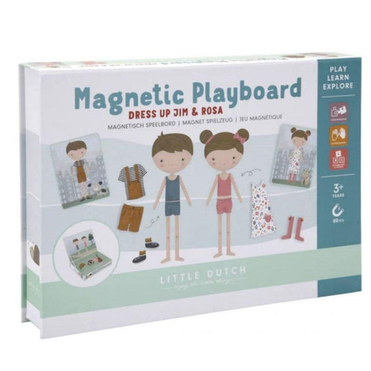Little Dutch - Tabellone magnetico Jim e Rosa - Nani&S di Enza Tramontana
