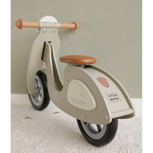 Little Dutch - Balance Bike - Vespa Verde Oliva - Nani&S di Enza Tramontana