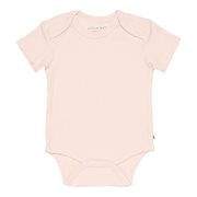 Little Dutch - „Pink“ gerippter Kurzarm-Body 50/56